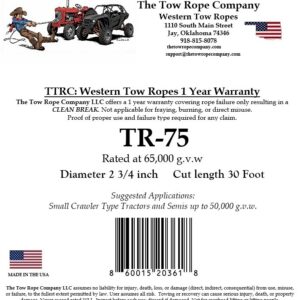 WESTERN TOW ROPE TR-75
